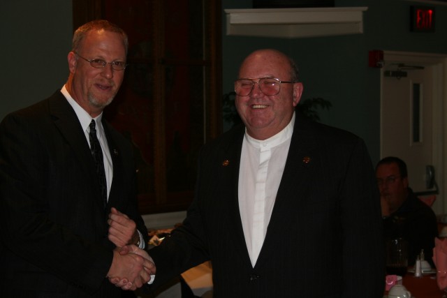 Past Chief/President Allen Fowler with Past Chief Ollie Slicer.